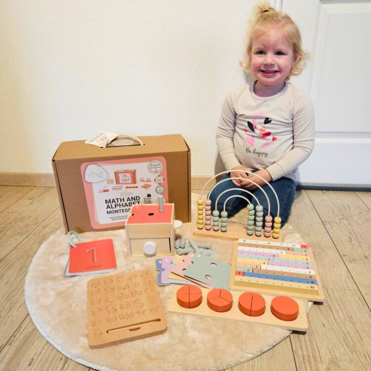 Montessori Set | Educatief Houten Speelgoed | Vanaf 2 Jaar - Baby Doo