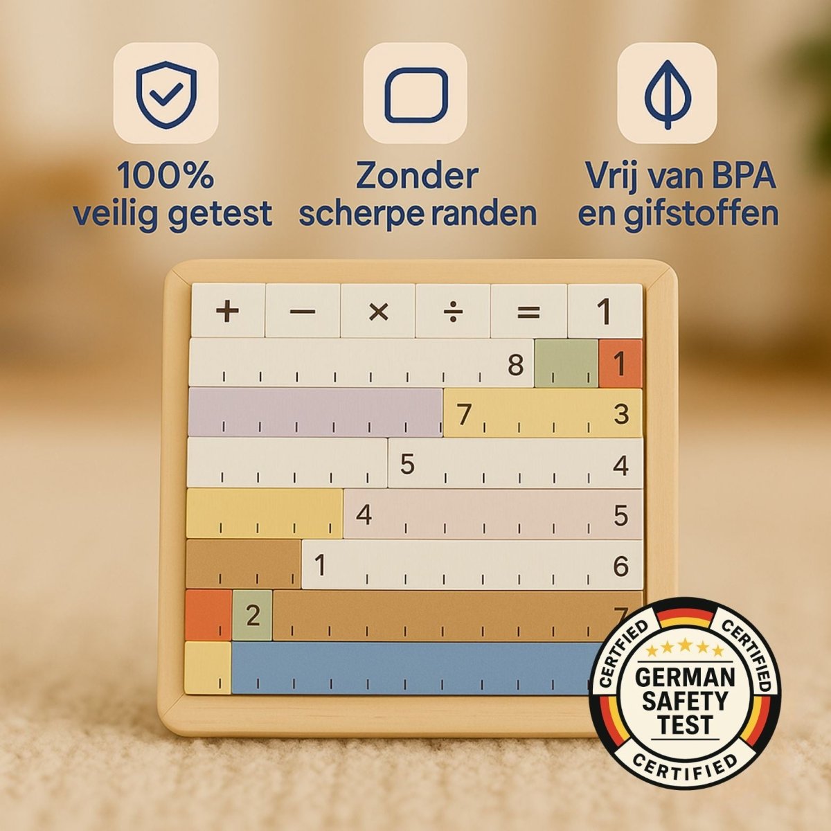 Montessori Set | Educatief Houten Speelgoed | Vanaf 2 Jaar - Baby Doo