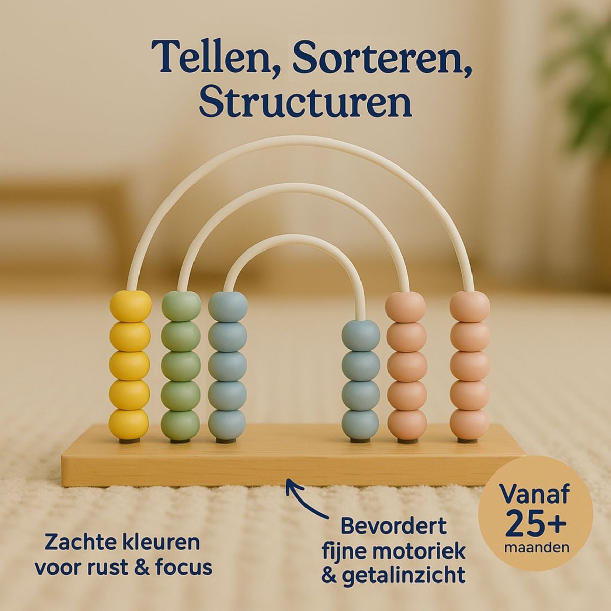 Montessori Set | Educatief Houten Speelgoed | Vanaf 2 Jaar - Baby Doo