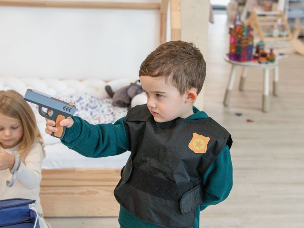 Politieset Kind | Rollenspel Speelgoed Politie | Compleet met Vest & Accessoires - Baby Doo