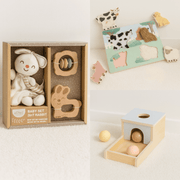 Sinterklaas Cadeauset 0–1 jaar | 2+1 Gratis | Montessori Babyspeelgoed - Baby Doo