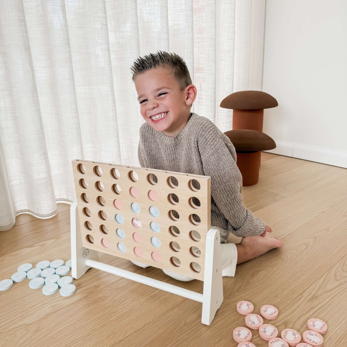 Sinterklaas Cadeauset 3 - 5 jaar | 2+2 Gratis Speelgoedsets | Met Houten Politieset - Baby Doo