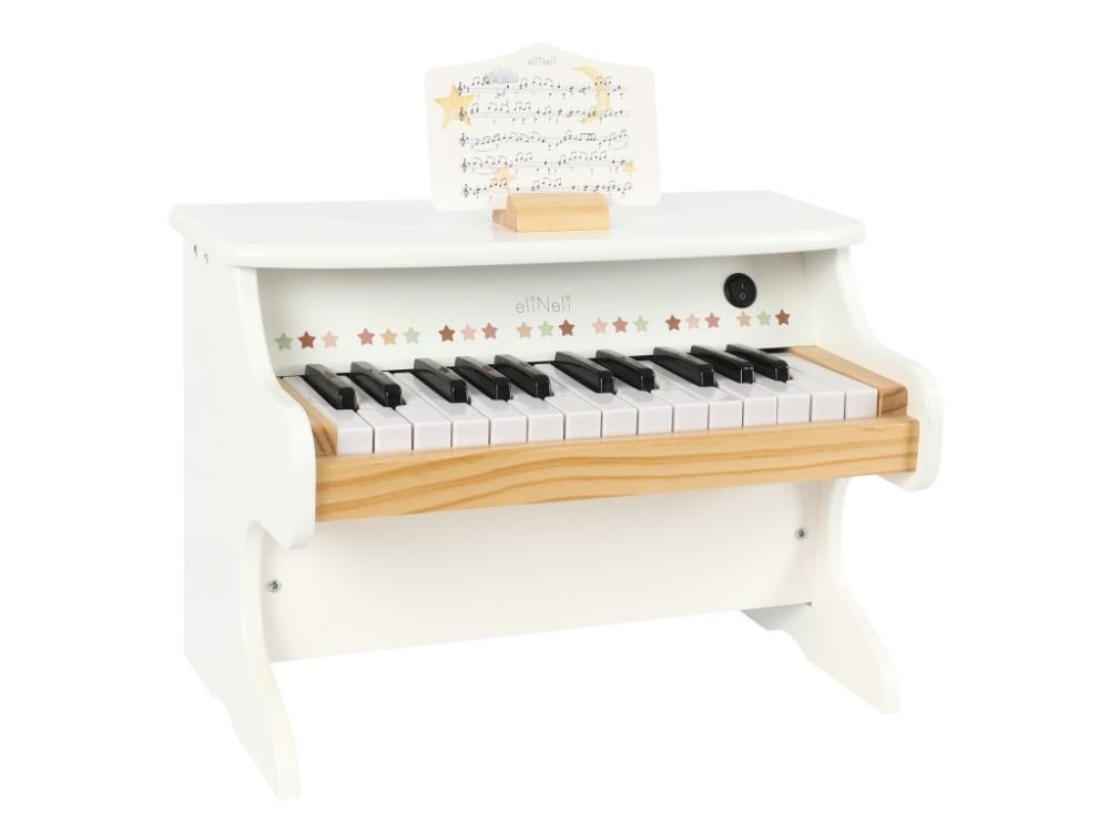 Speelgoed Piano | Houten Muziekinstrument | Kinderpiano voor Peuters & Kleuters - Baby Doo
