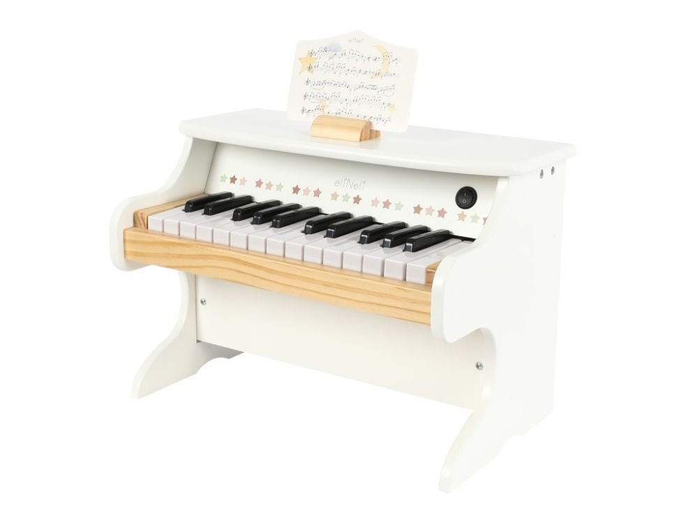 Speelgoed Piano | Houten Muziekinstrument | Kinderpiano voor Peuters & Kleuters - Baby Doo