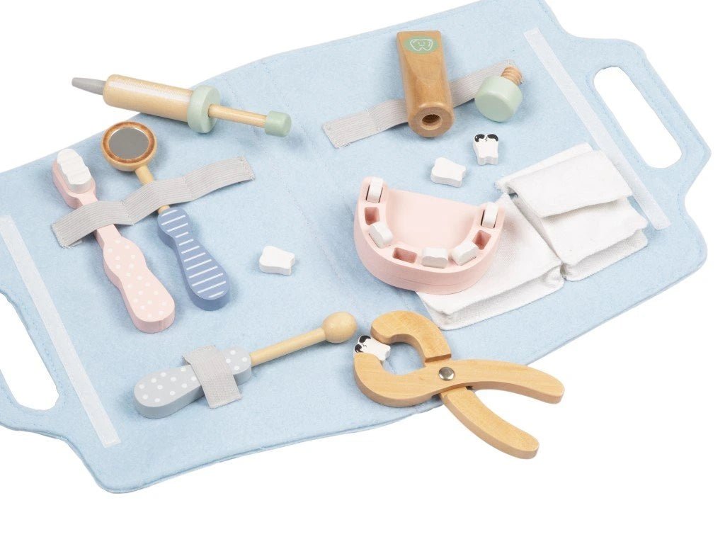 Tandartsset Kind | Rollenspel Tandarts | Met Accessoires - Baby Doo