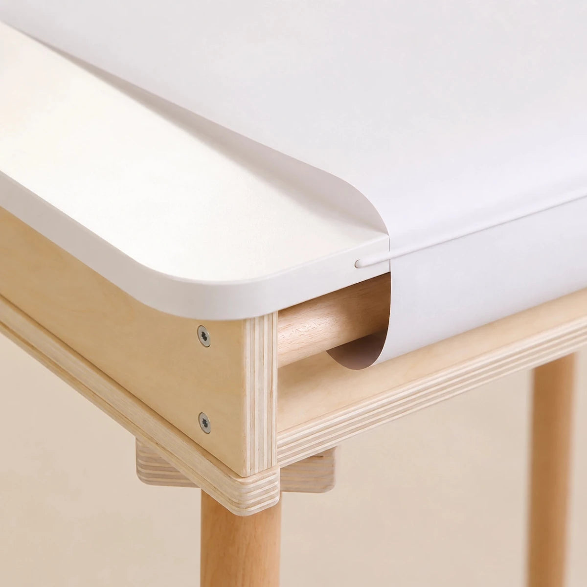 Tekentafel voor Kinderen met Stoeltjes en Opbergruimte – Kindertafel met 2 Stoelen - Baby Doo