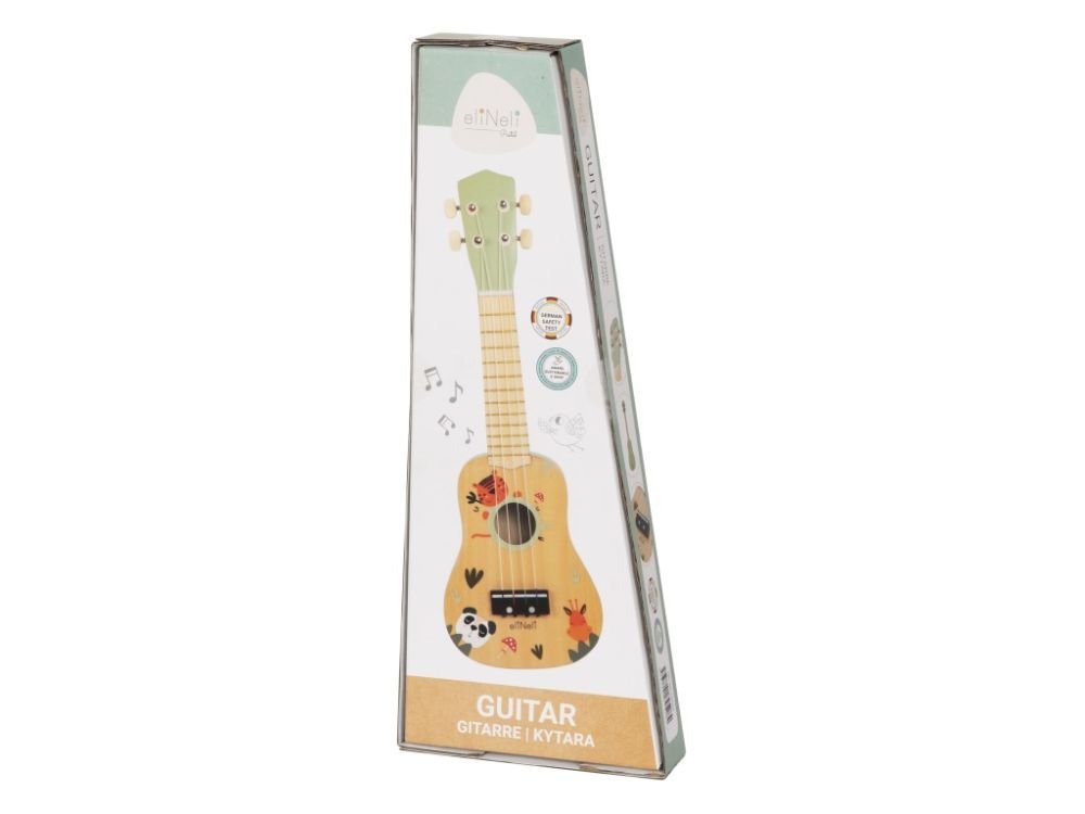 Ukelele Kind | Houten Muziekinstrument | Muziek Speelgoed - Baby Doo