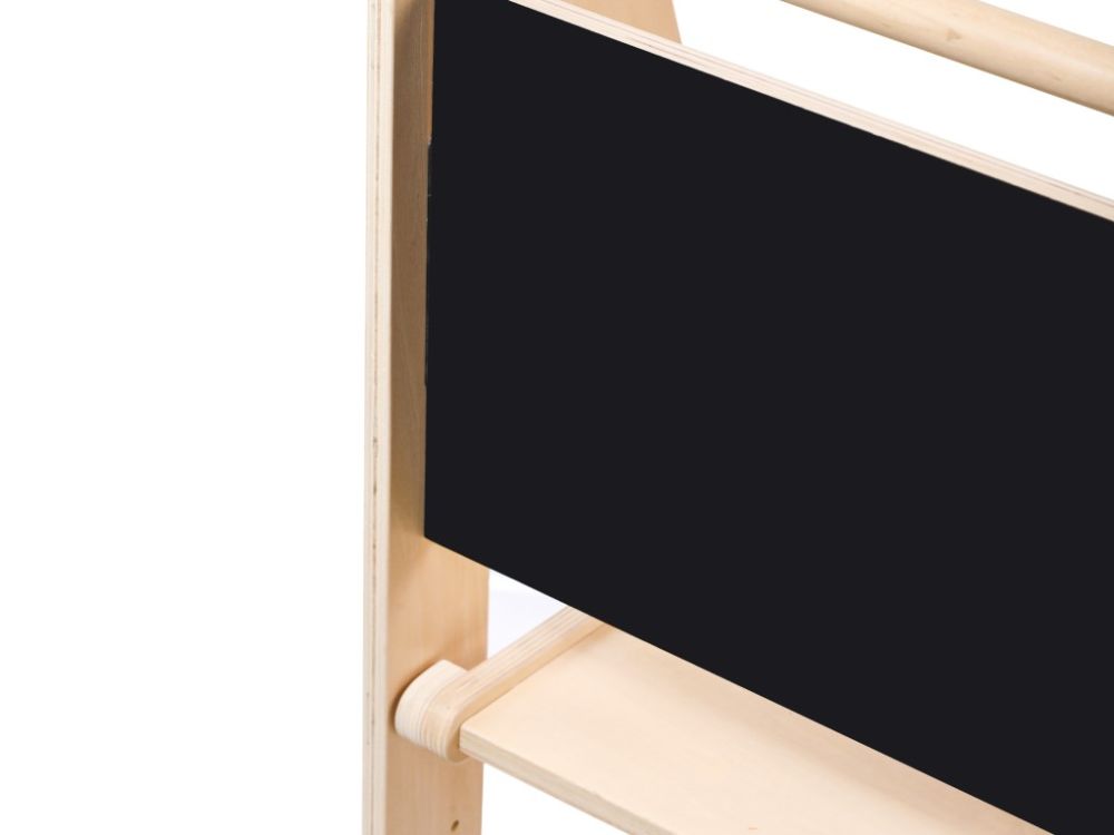 Opvouwbare Houten Leertoren 2-in-1 | Verstelbare Montessori Keukentoren | Naturel