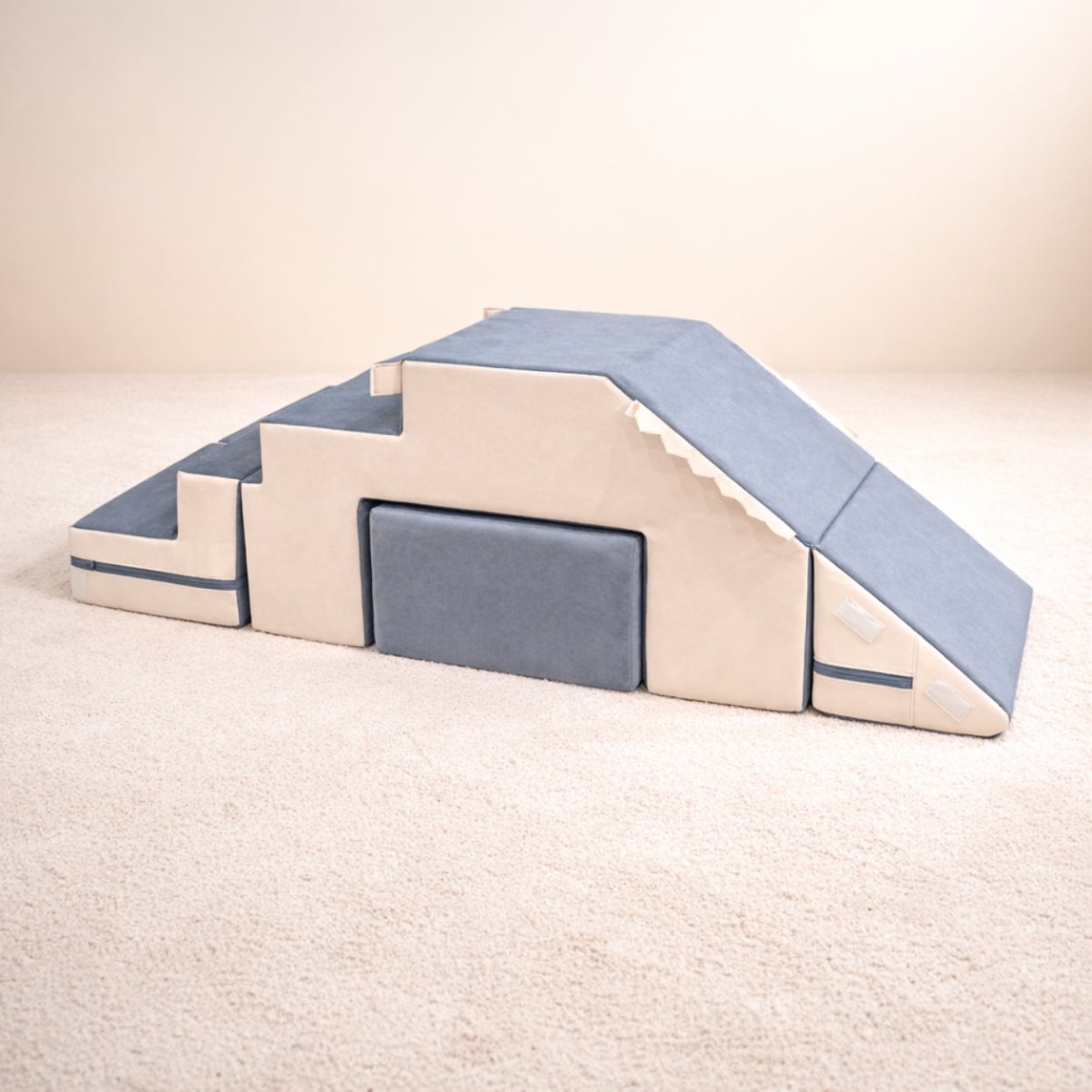 Zachte Foam Speelblokken 5 - Delig | Klimblokken voor Baby & Peuter - Baby Doo