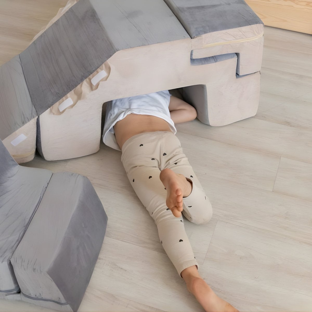 Zachte Foam Speelblokken 5 - Delig | Klimblokken voor Baby & Peuter - Baby Doo